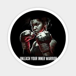 Unleash Your Inner Warrior Magnet